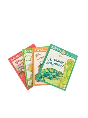 Set of 4 southwestern advantage "ask me" children's educational books